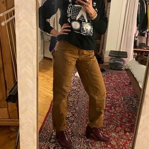 Carhartt Men’s Firm Duck Double Front dungaree